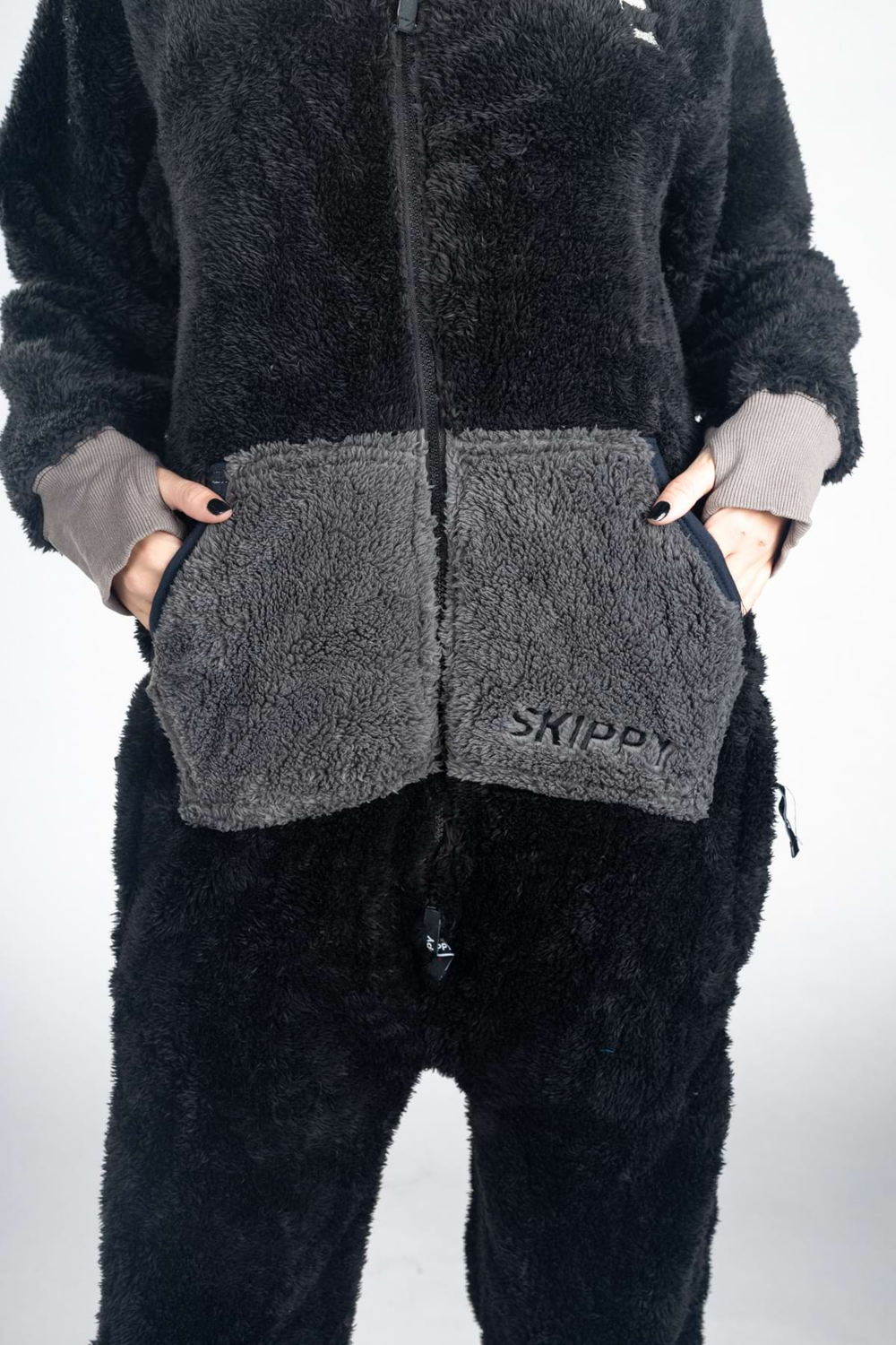 Dupačky teddy čierna mačka