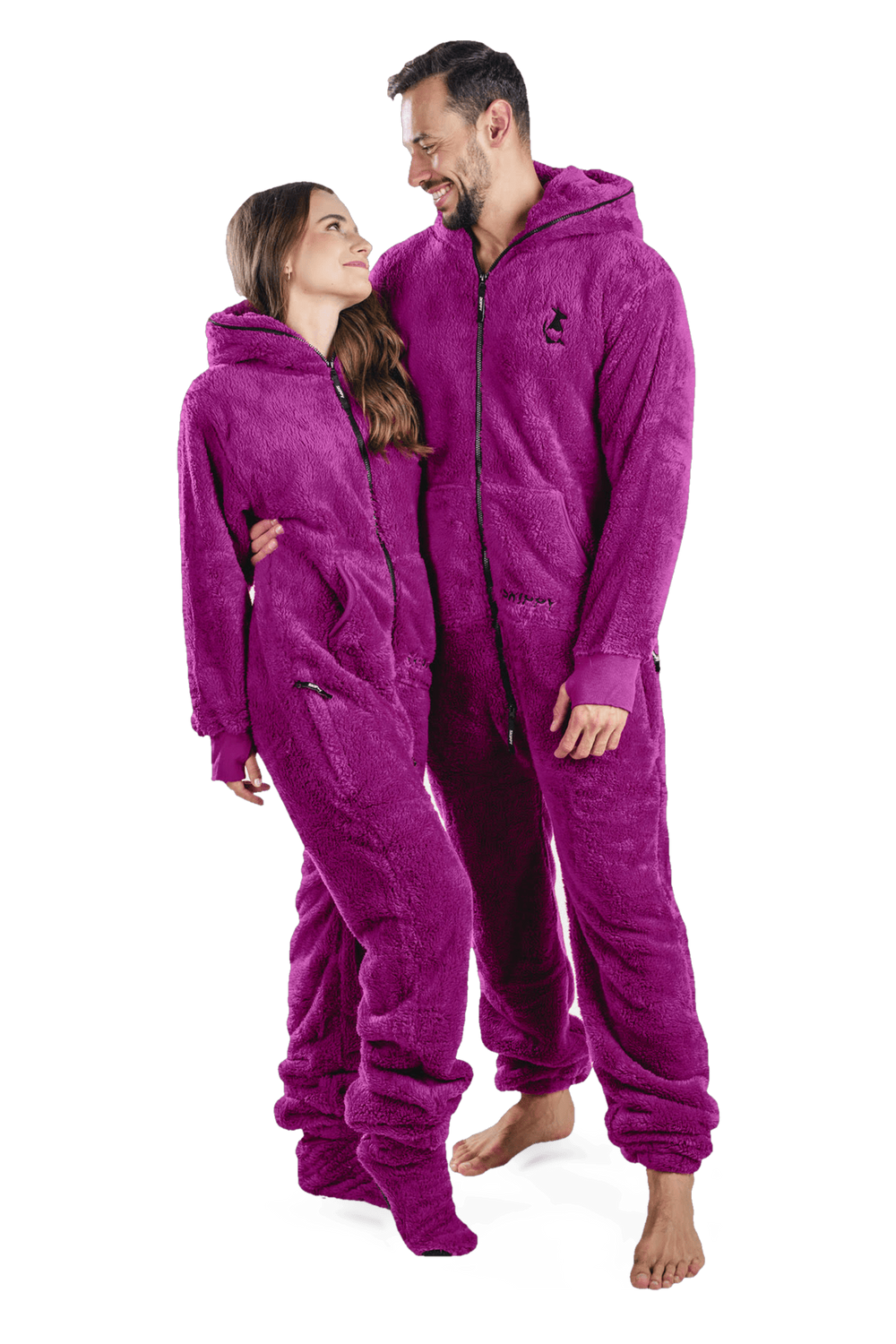 Overal teddy plum