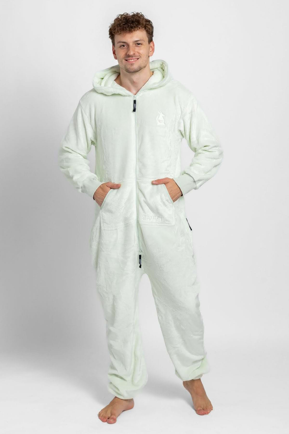 Dupačky velúr frosty mint