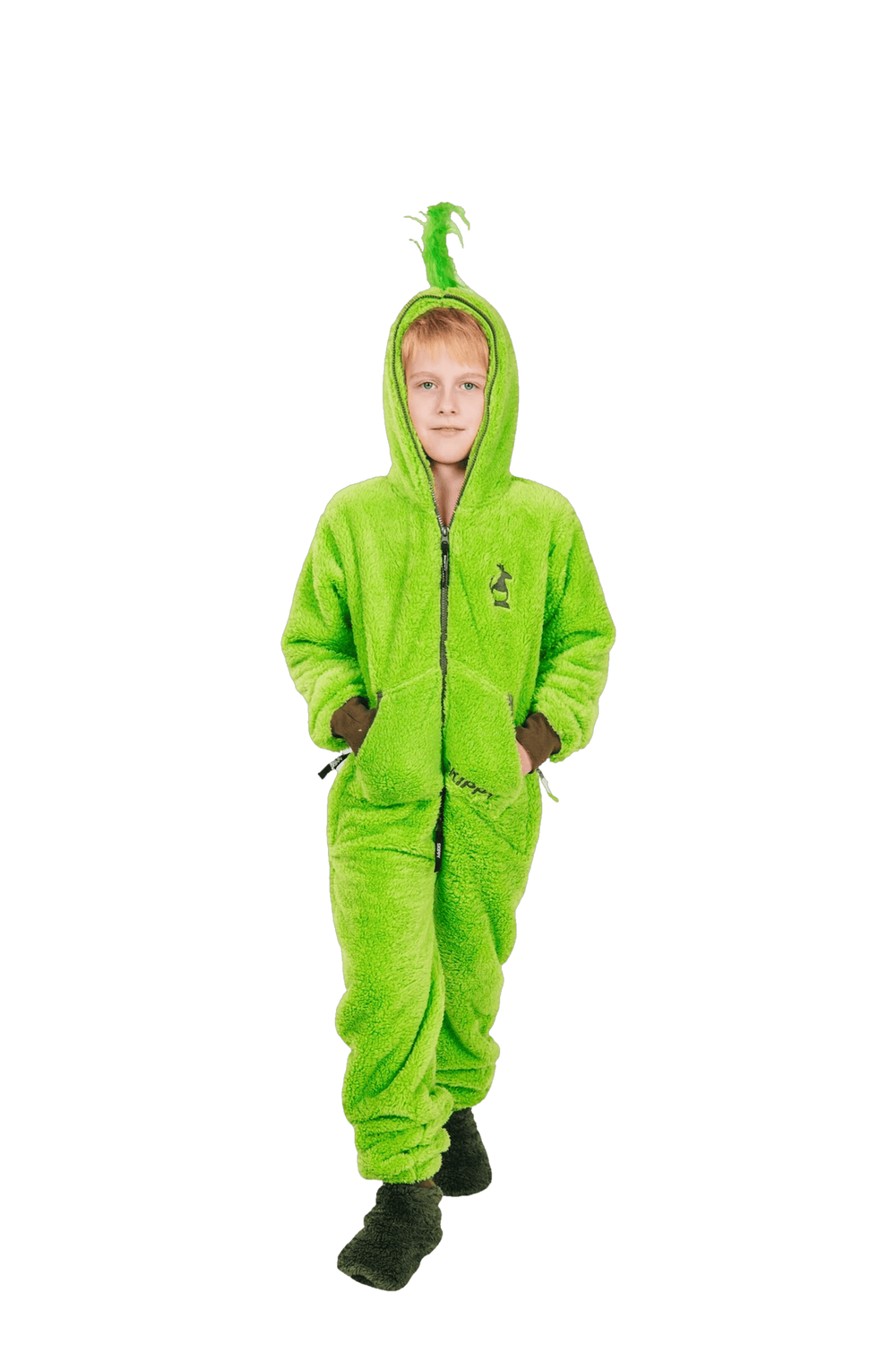 Detský overal teddy Grinch