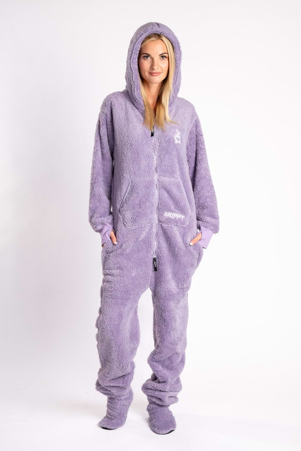 Dupačky teddy dusty lilac