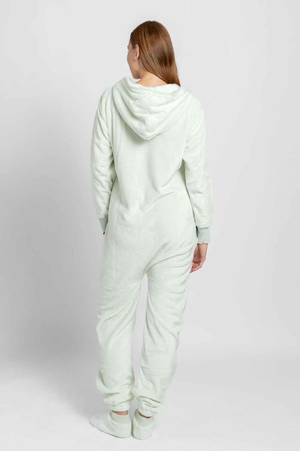 Dupačky velúr frosty mint