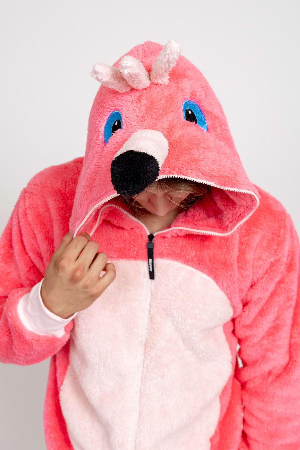 Overal teddy plameniak