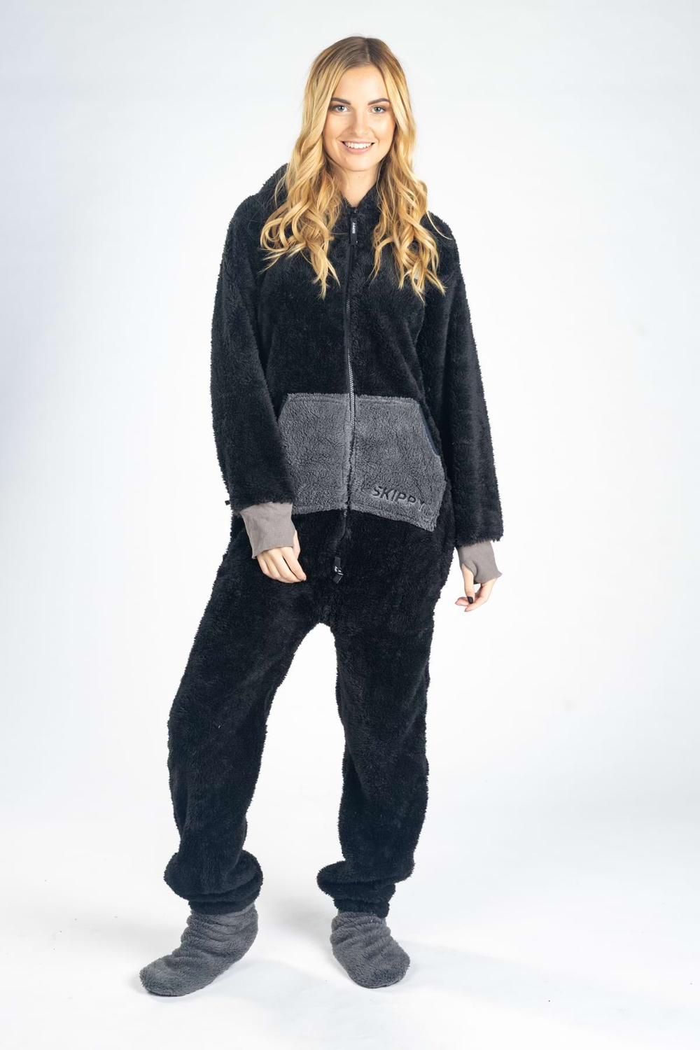 Dupačky teddy čierna mačka