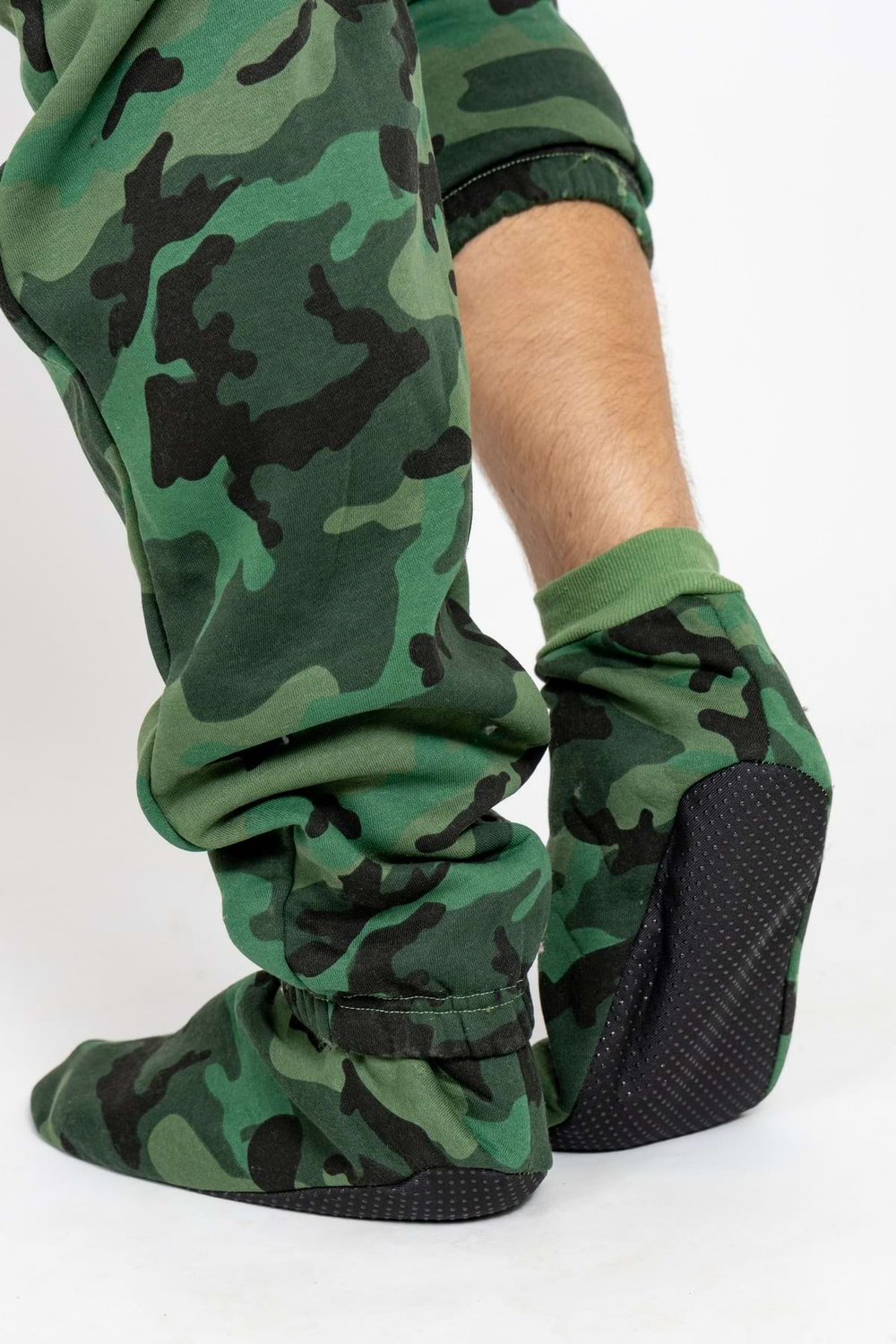 Overal camo green