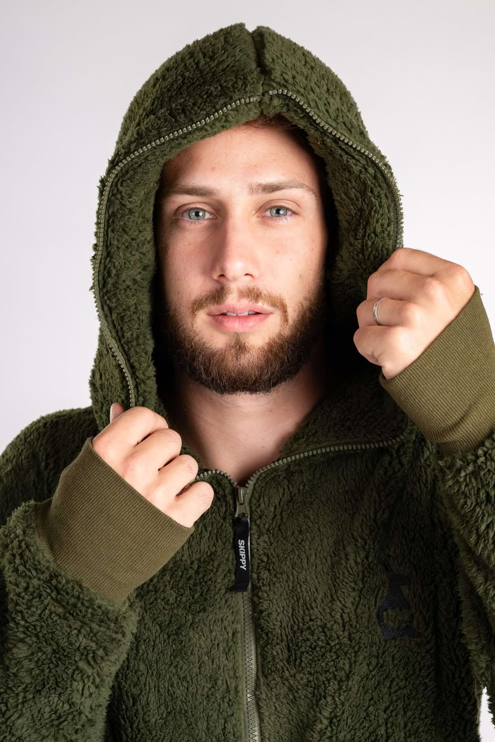 Dupačky teddy dusty green