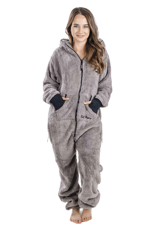 Overal teddy wolf