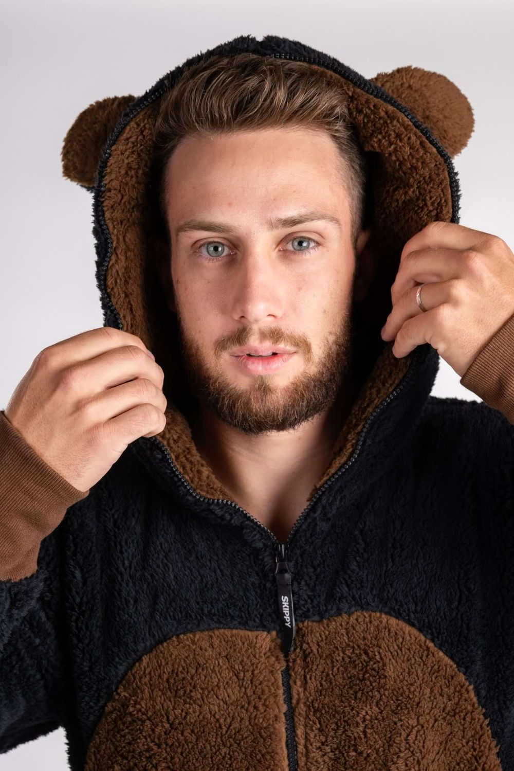 Dupačky teddy čierny medveď