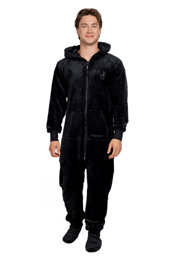 Overal velúr black