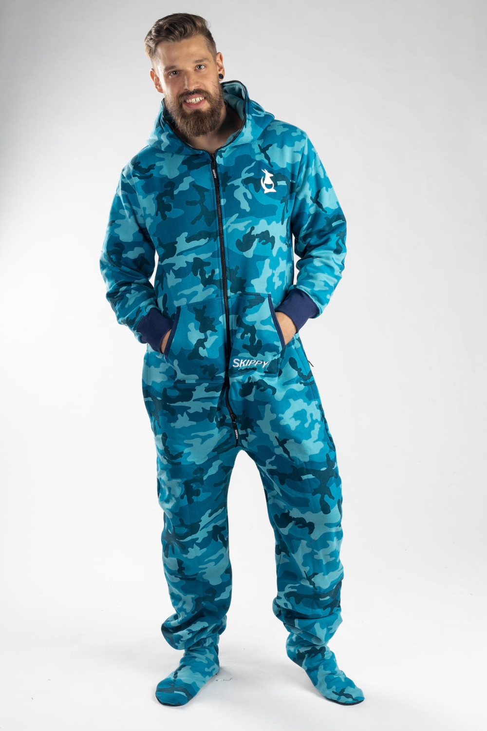 Dupačky camo blue