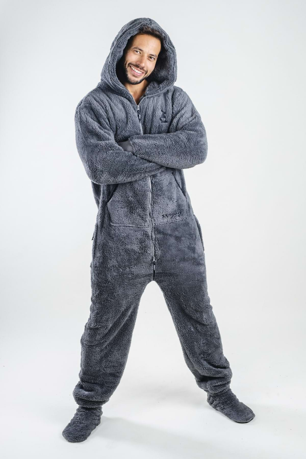 Dupačky teddy grey