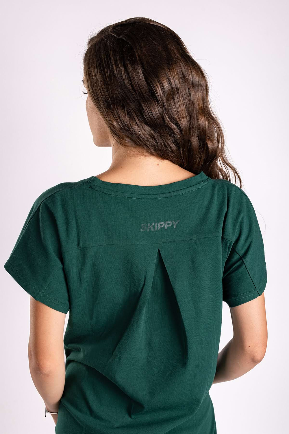 Dámska nočná košeľa dark emerald