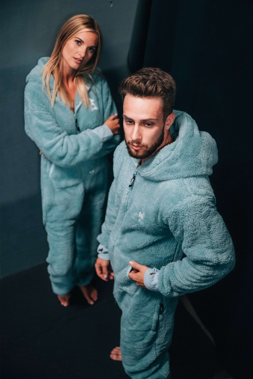 Dupačky teddy dusty mint