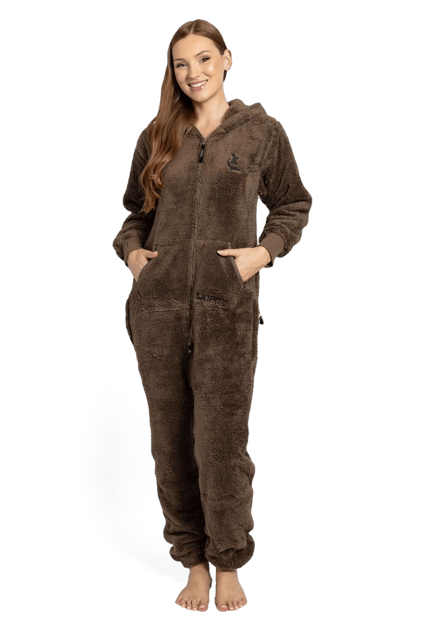 Overal teddy dusty taupe
