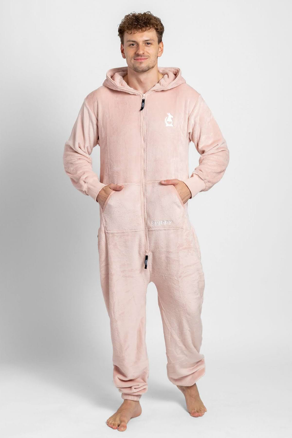 Dupačky velúr rose gold