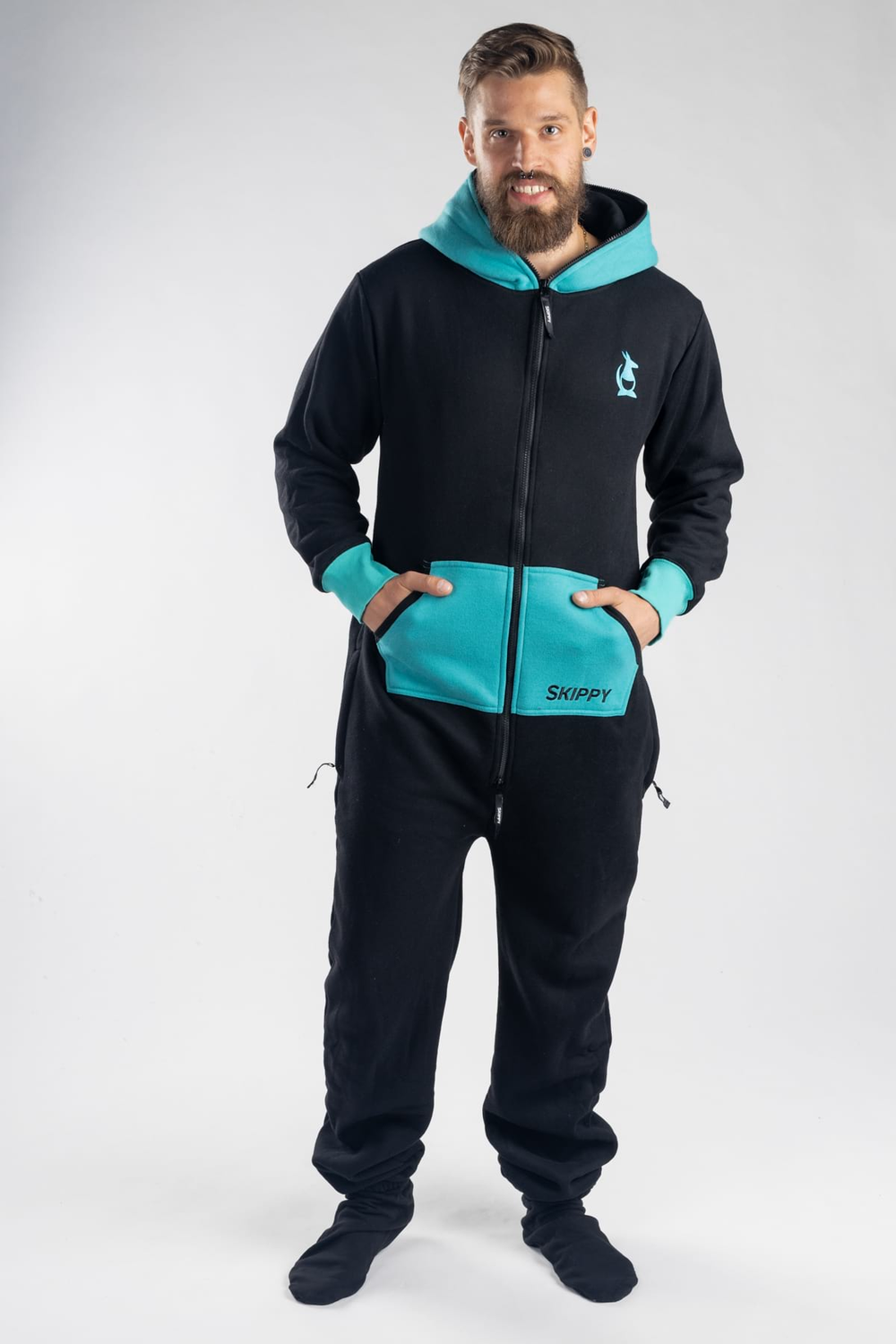 Dupačky black turquoise