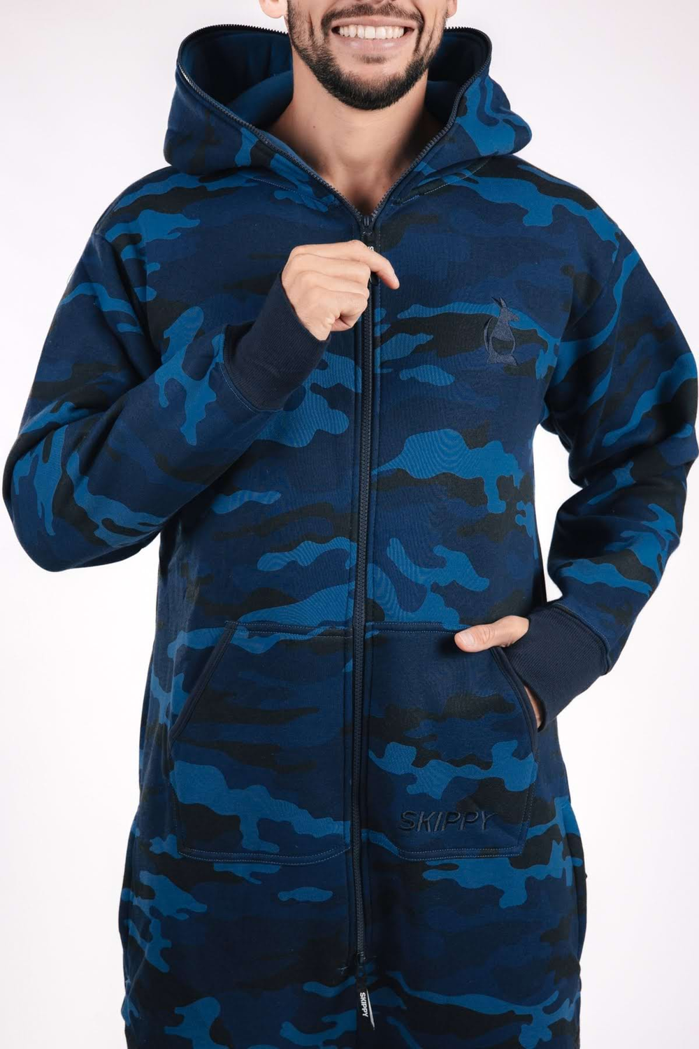 Dupačky camo navy
