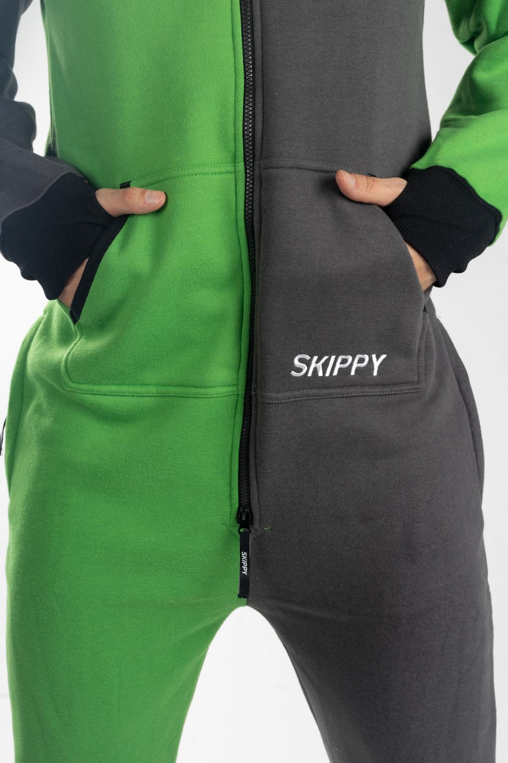 Dupačky green grey