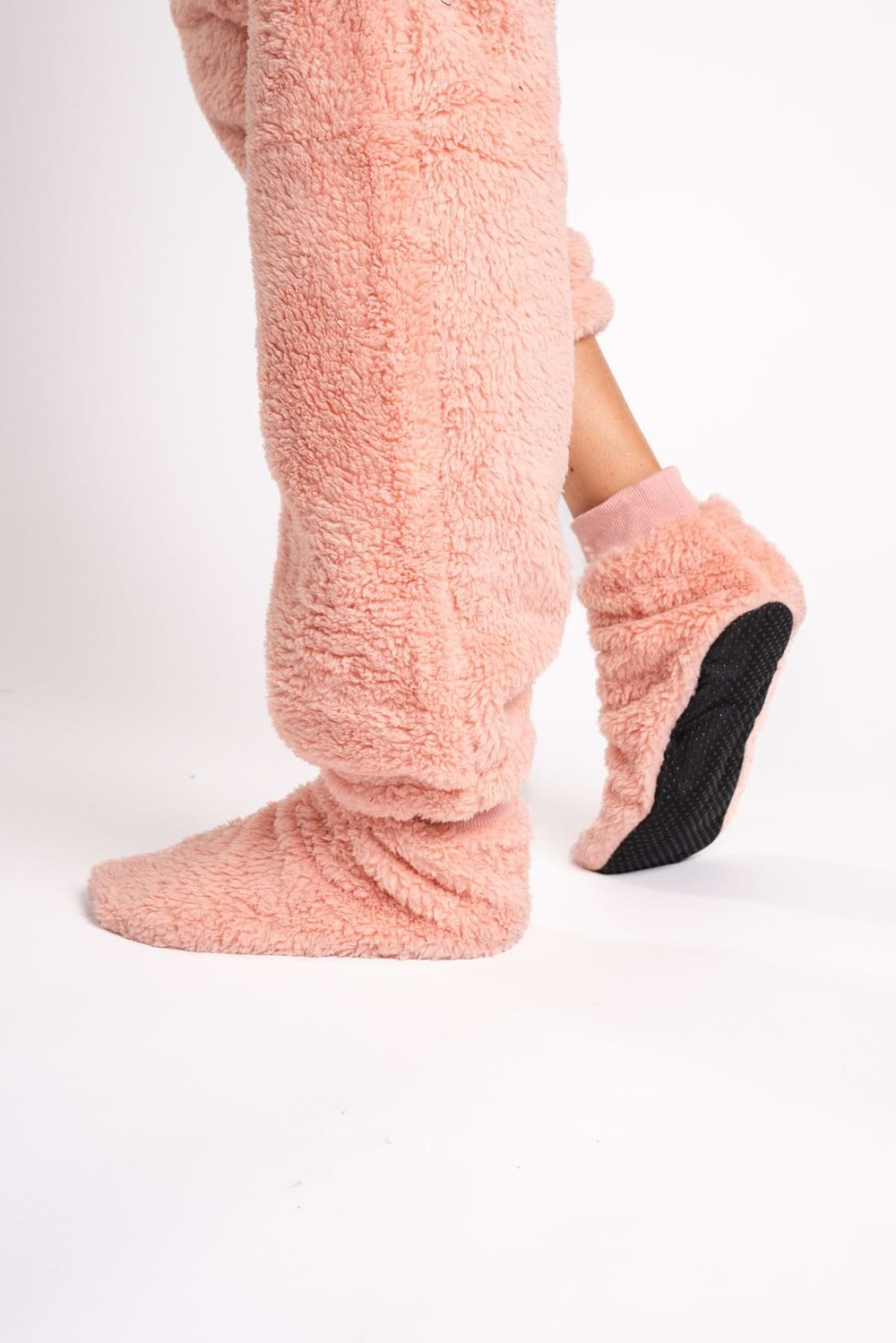 Dupačky teddy dusty pink