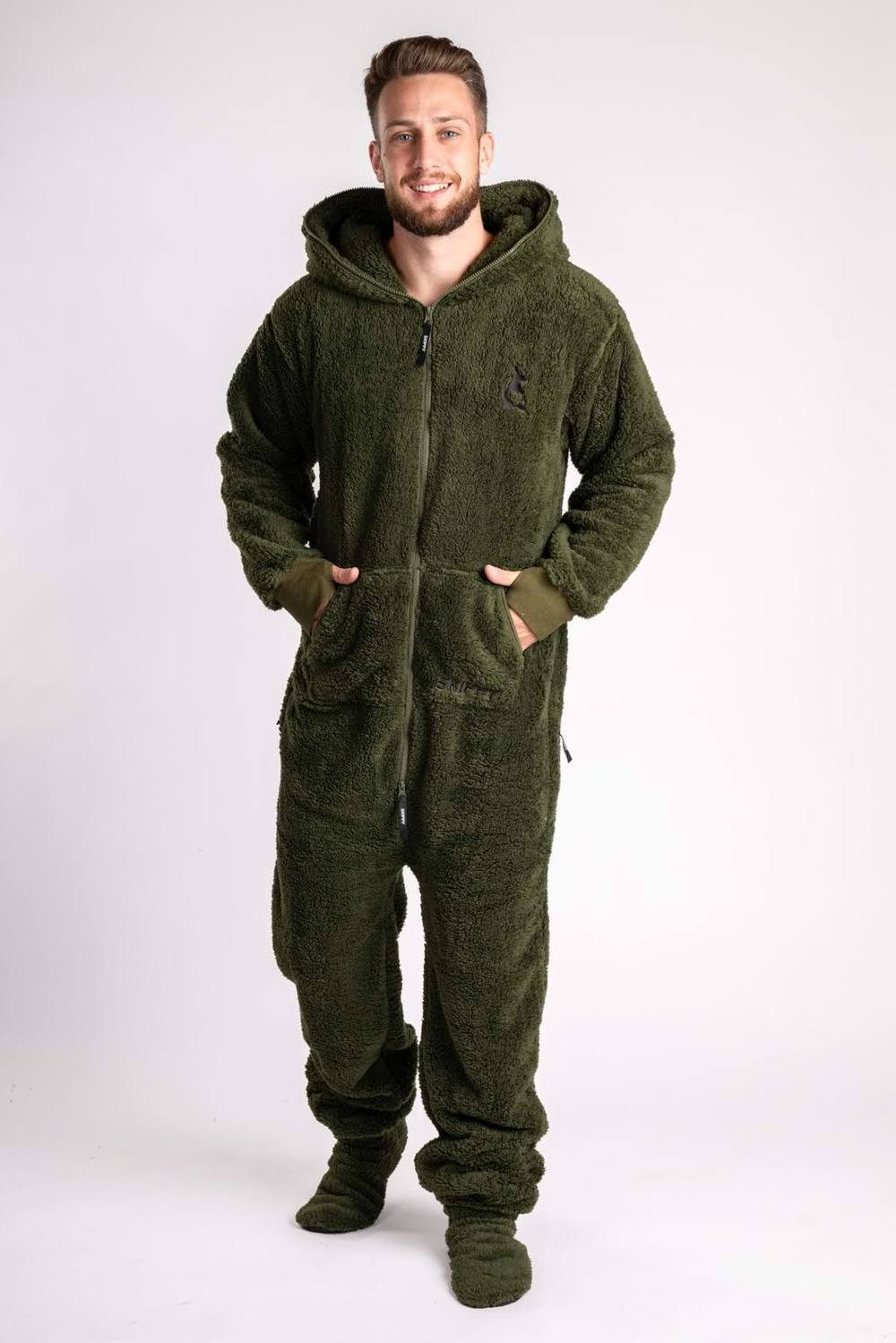 Dupačky teddy dusty green