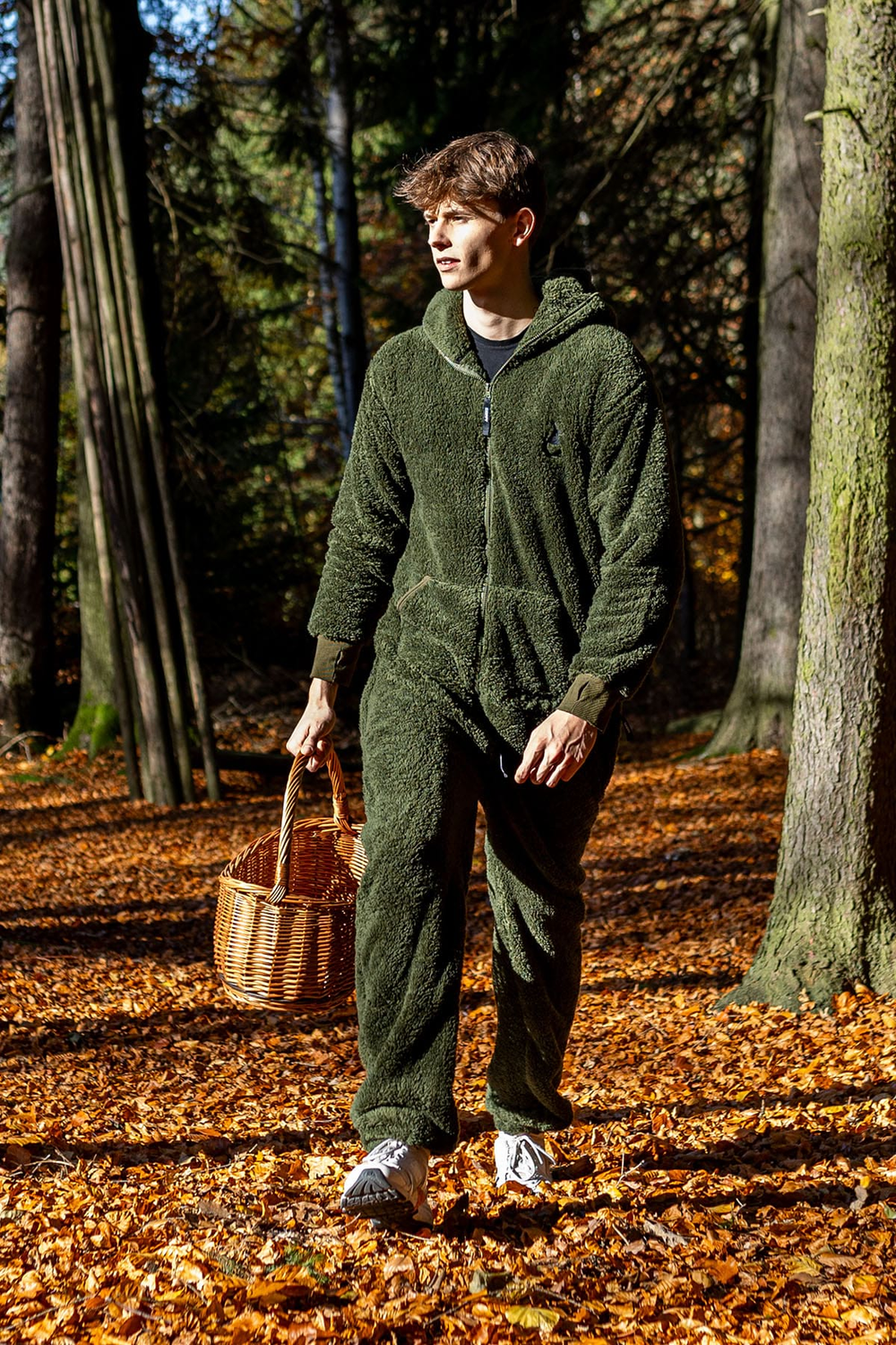 Dupačky teddy dusty green