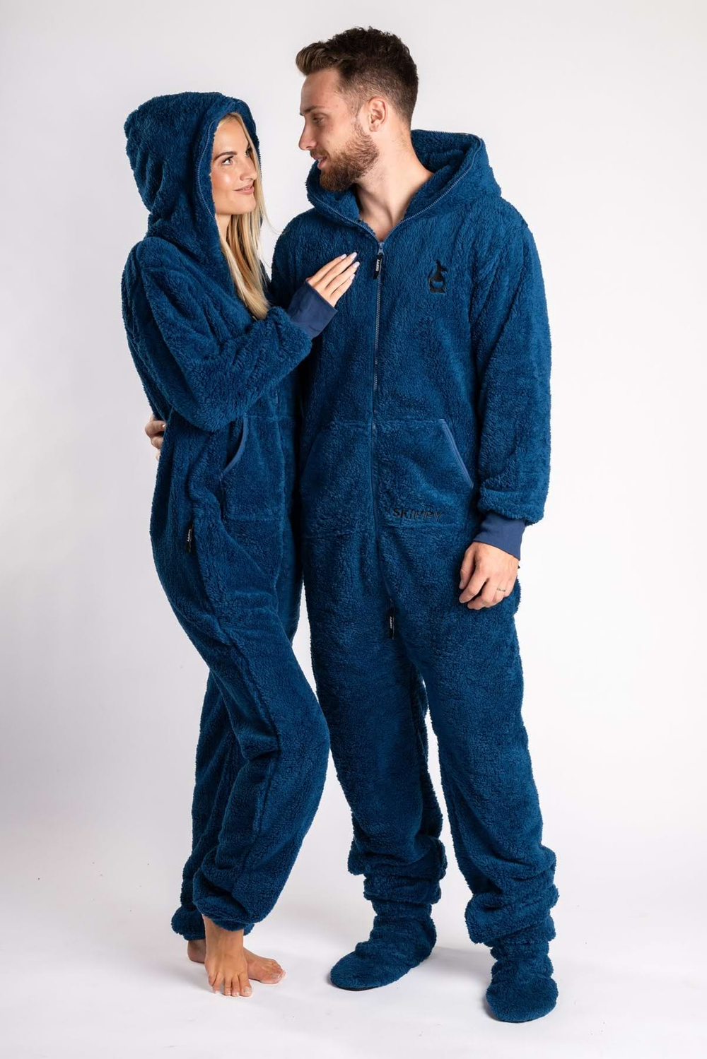 Dupačky teddy dusty blue