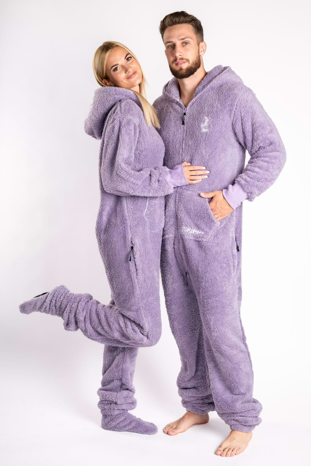 Dupačky teddy dusty lilac