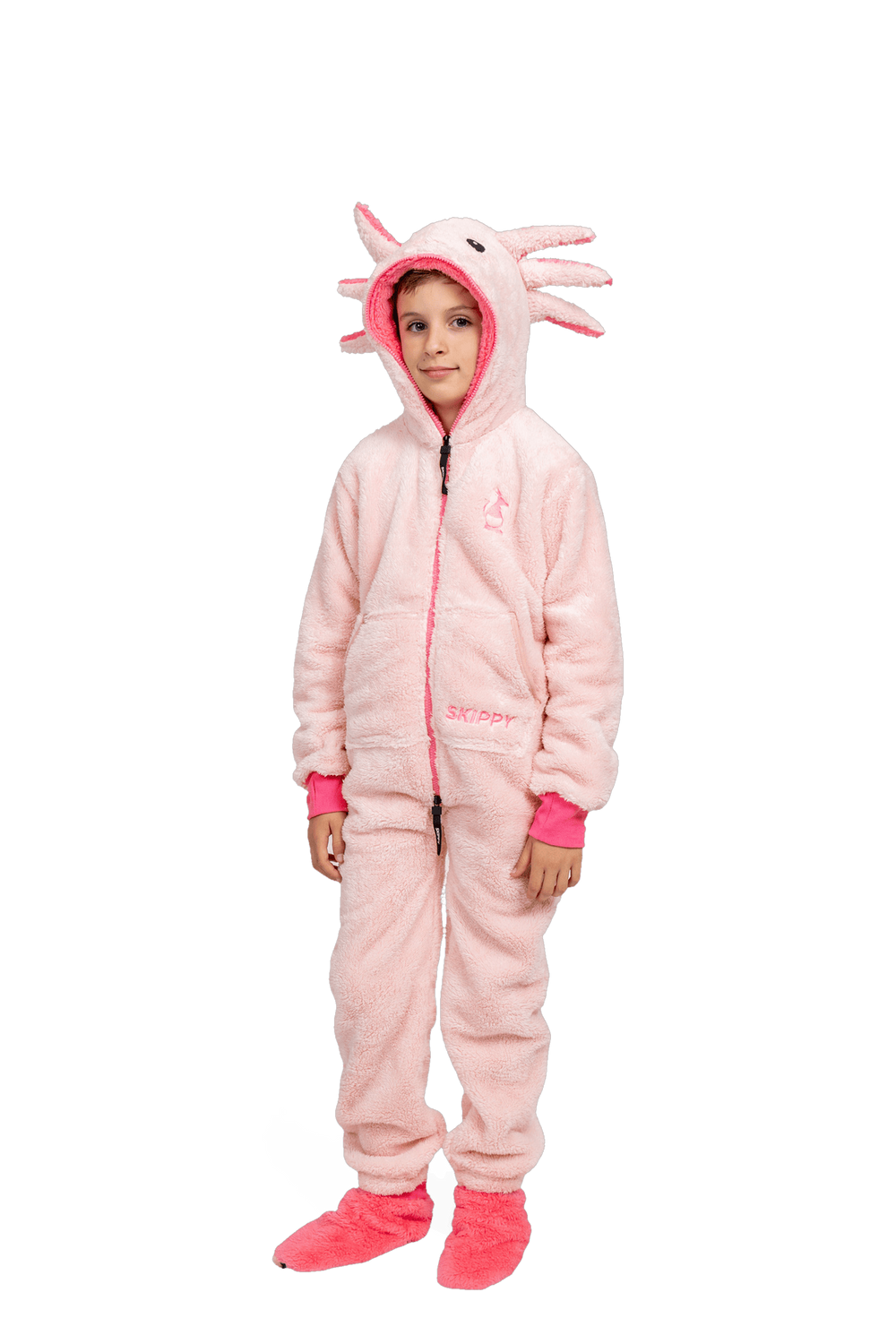 Detský overal teddy axolotl