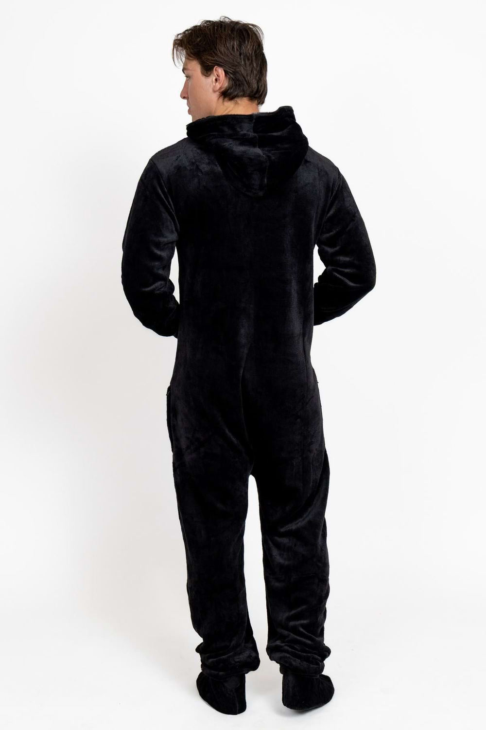 Overal velúr black