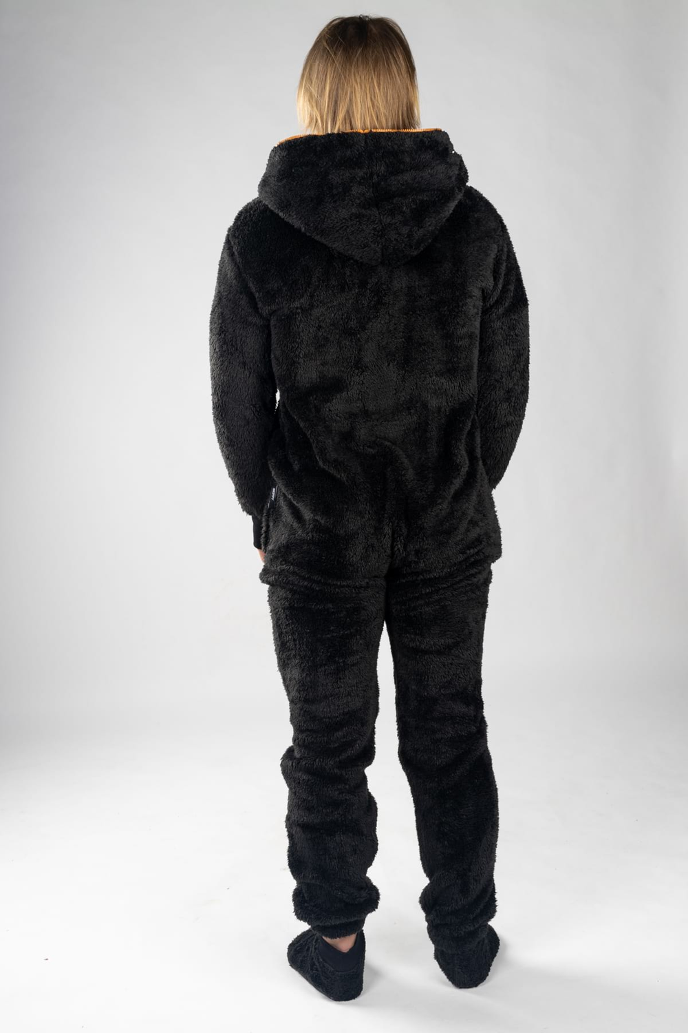 Dupačky teddy black orange