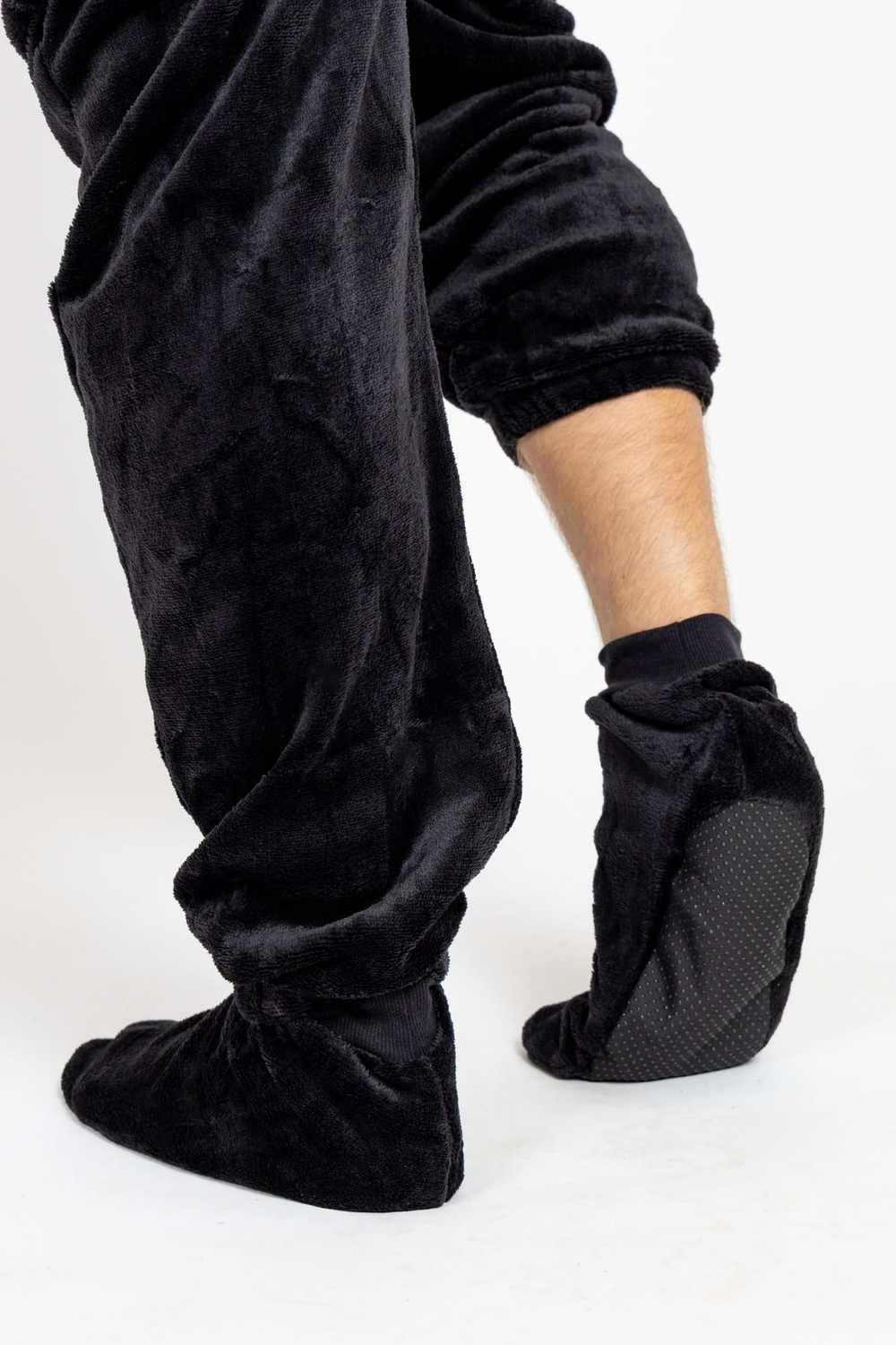 Overal velúr black