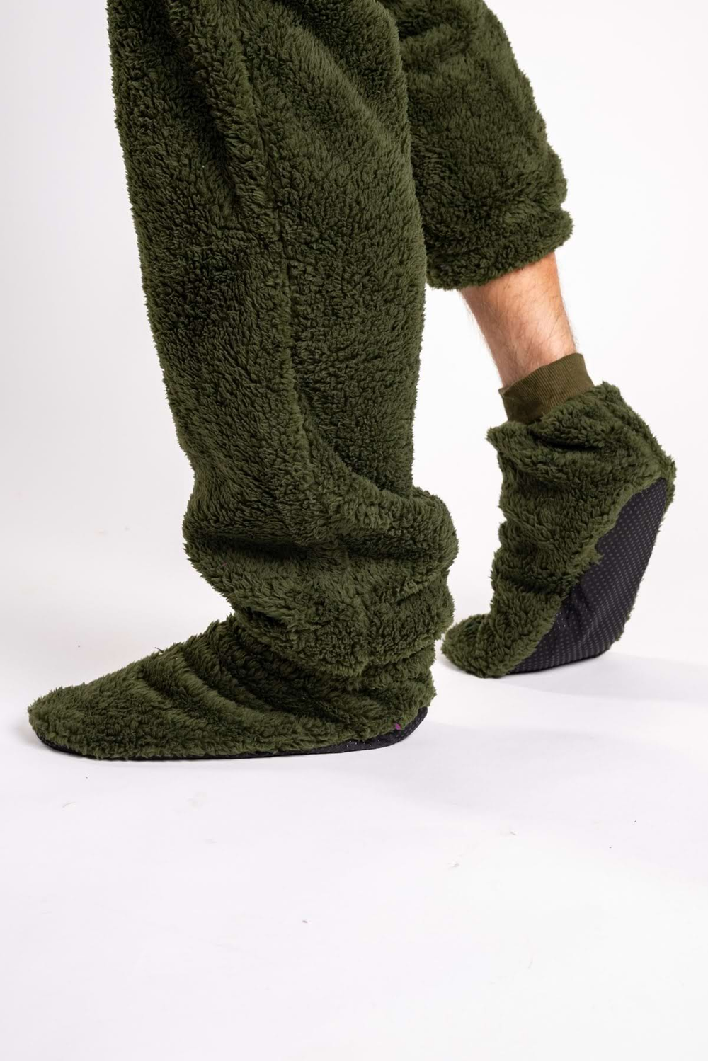 Dupačky teddy dusty green