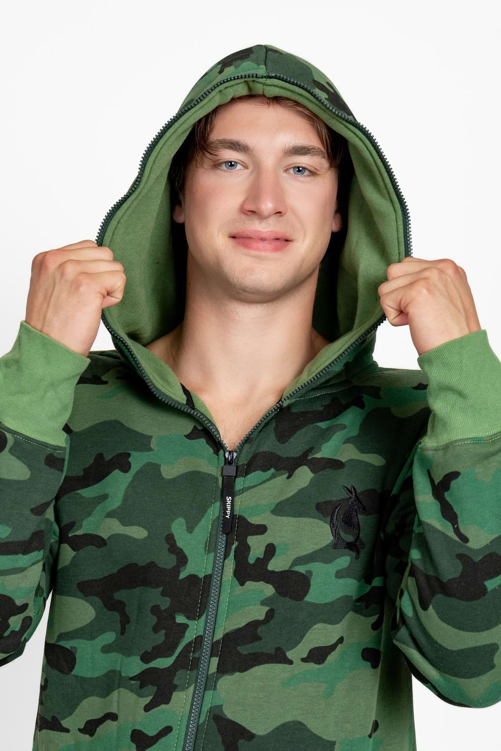 Overal camo green