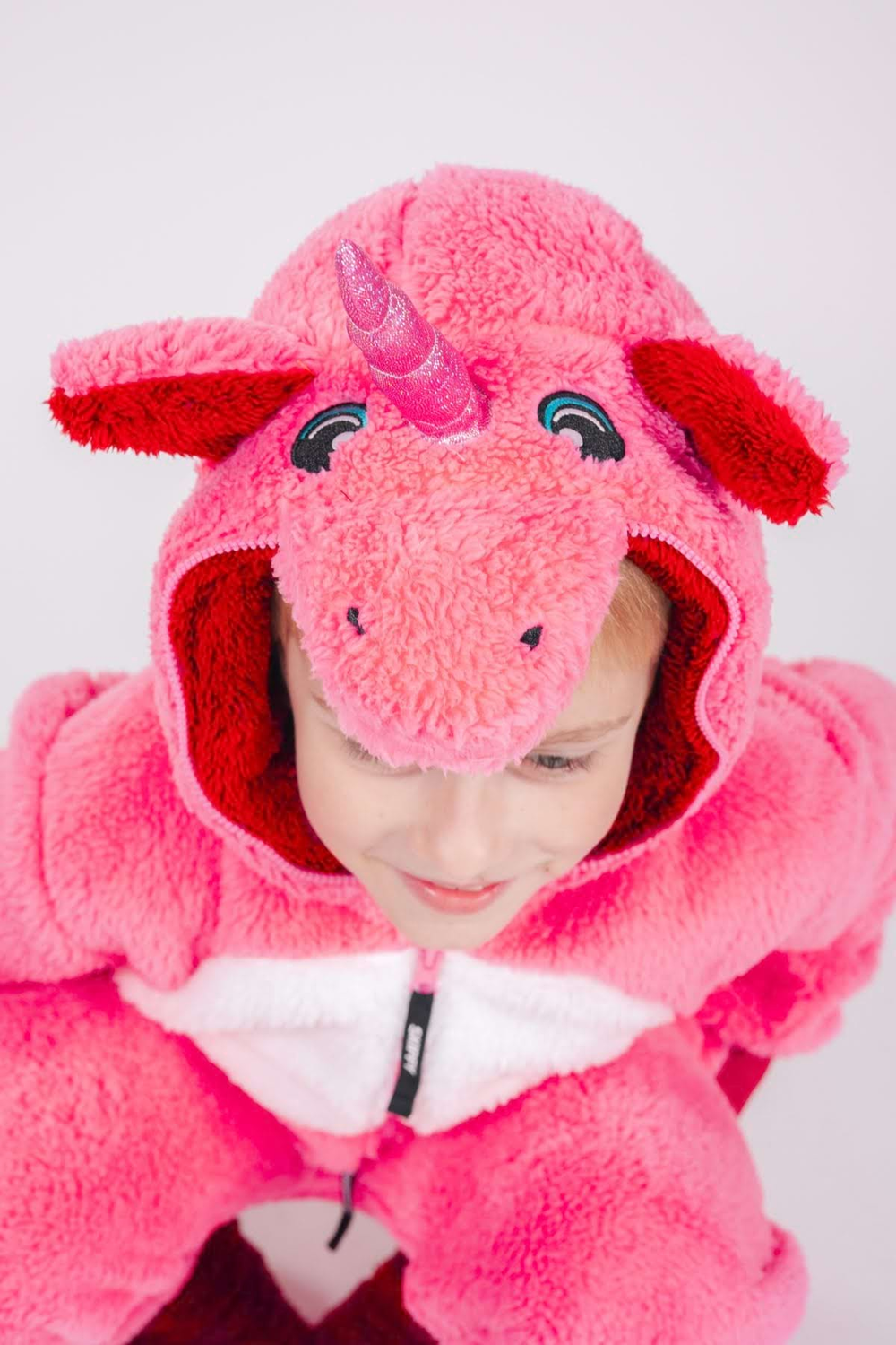 Dupačky detské teddy ružový jednorožec