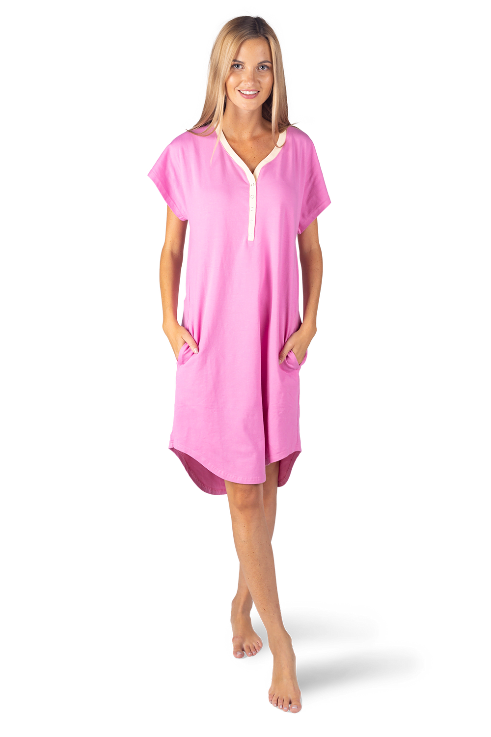 Dámska nočná košeľa rose pink Dámska nočná košeľa rose pink