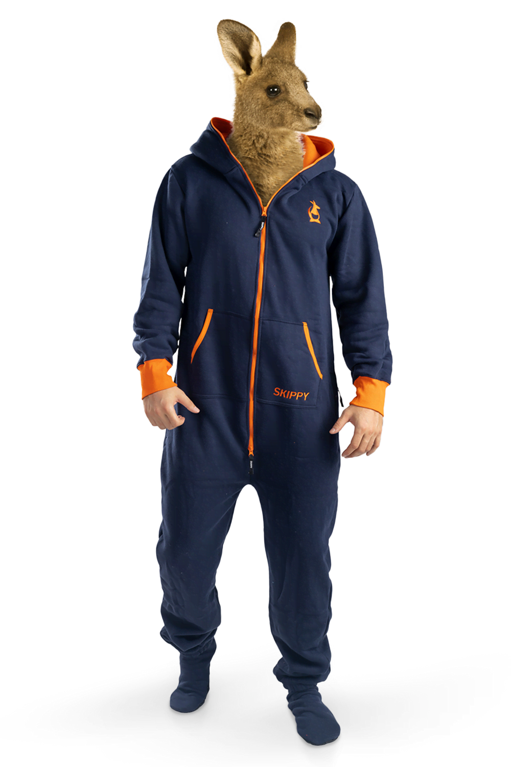 Dupačky navy orangre Dupačky navy orangre