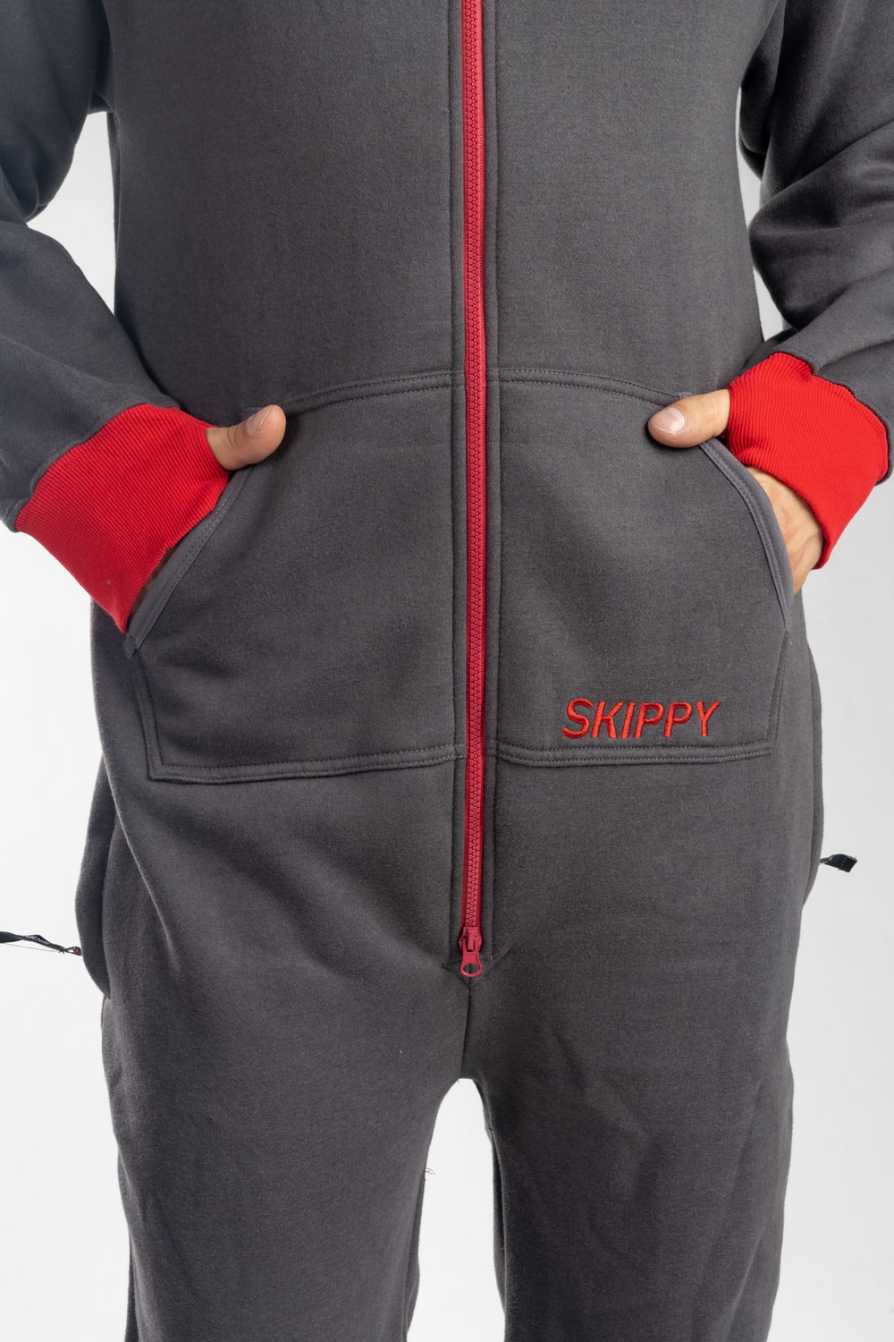 Dupačky grey red