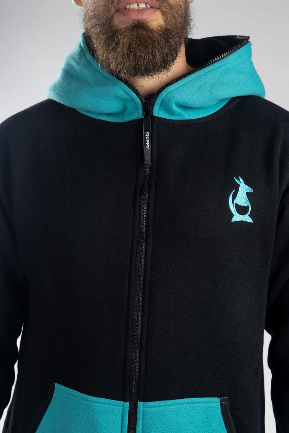 Dupačky black turquoise