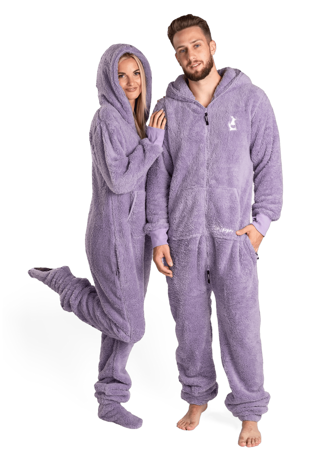 Overal teddy dusty lilac