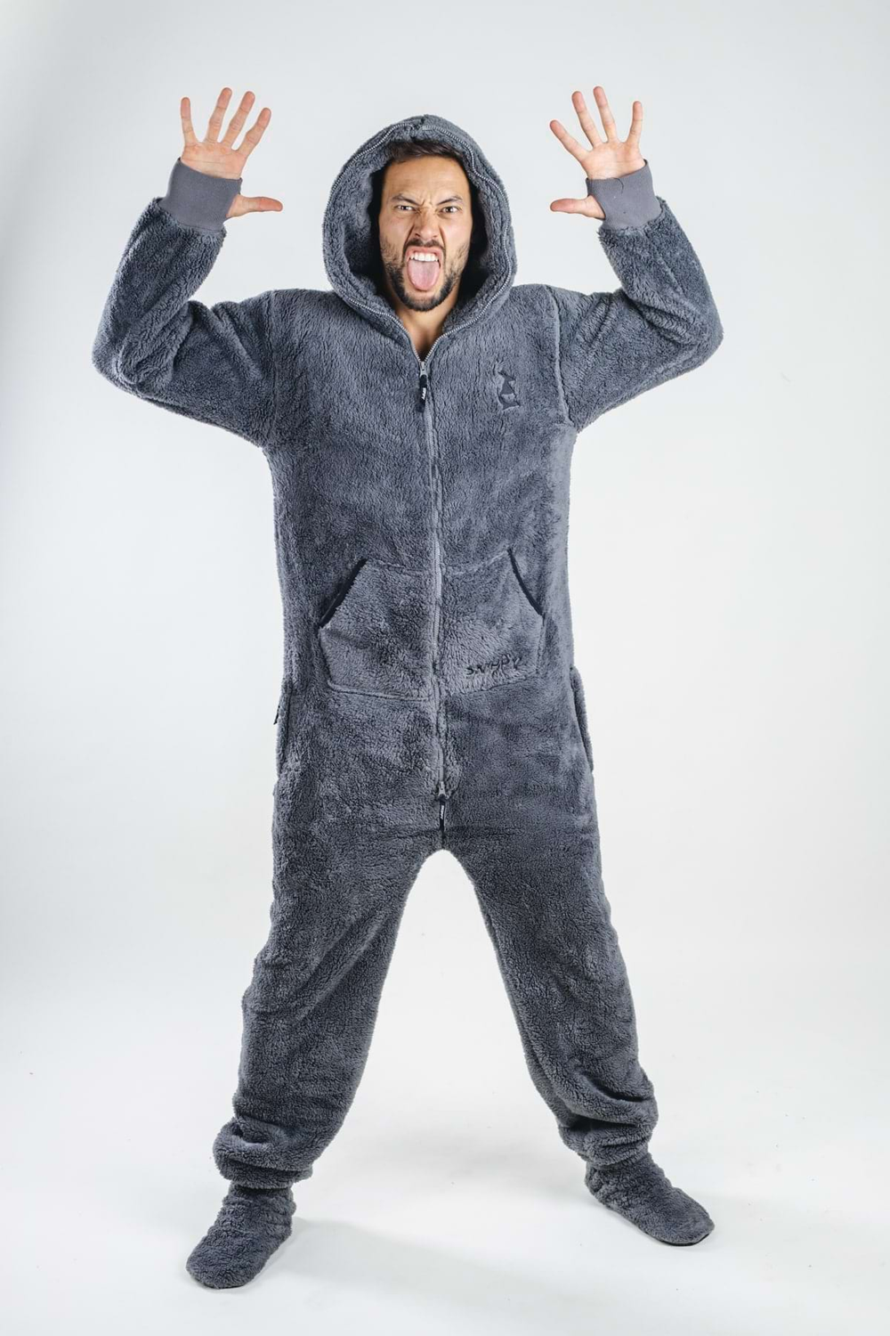 Dupačky teddy grey