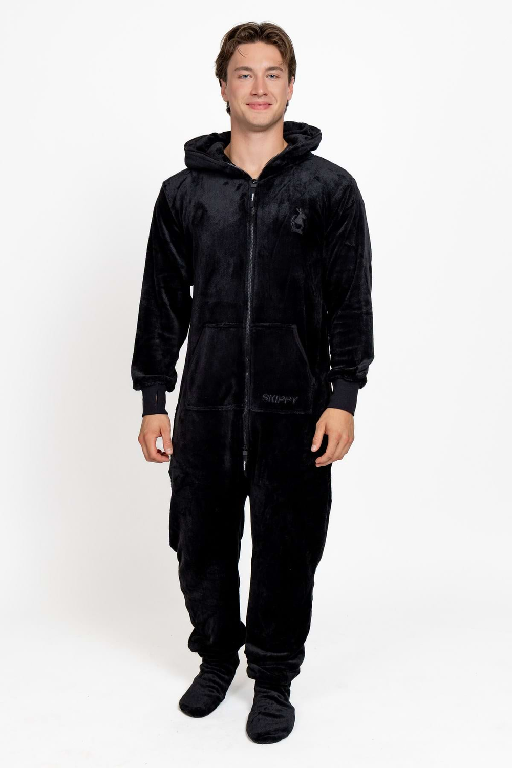 Overal velúr black