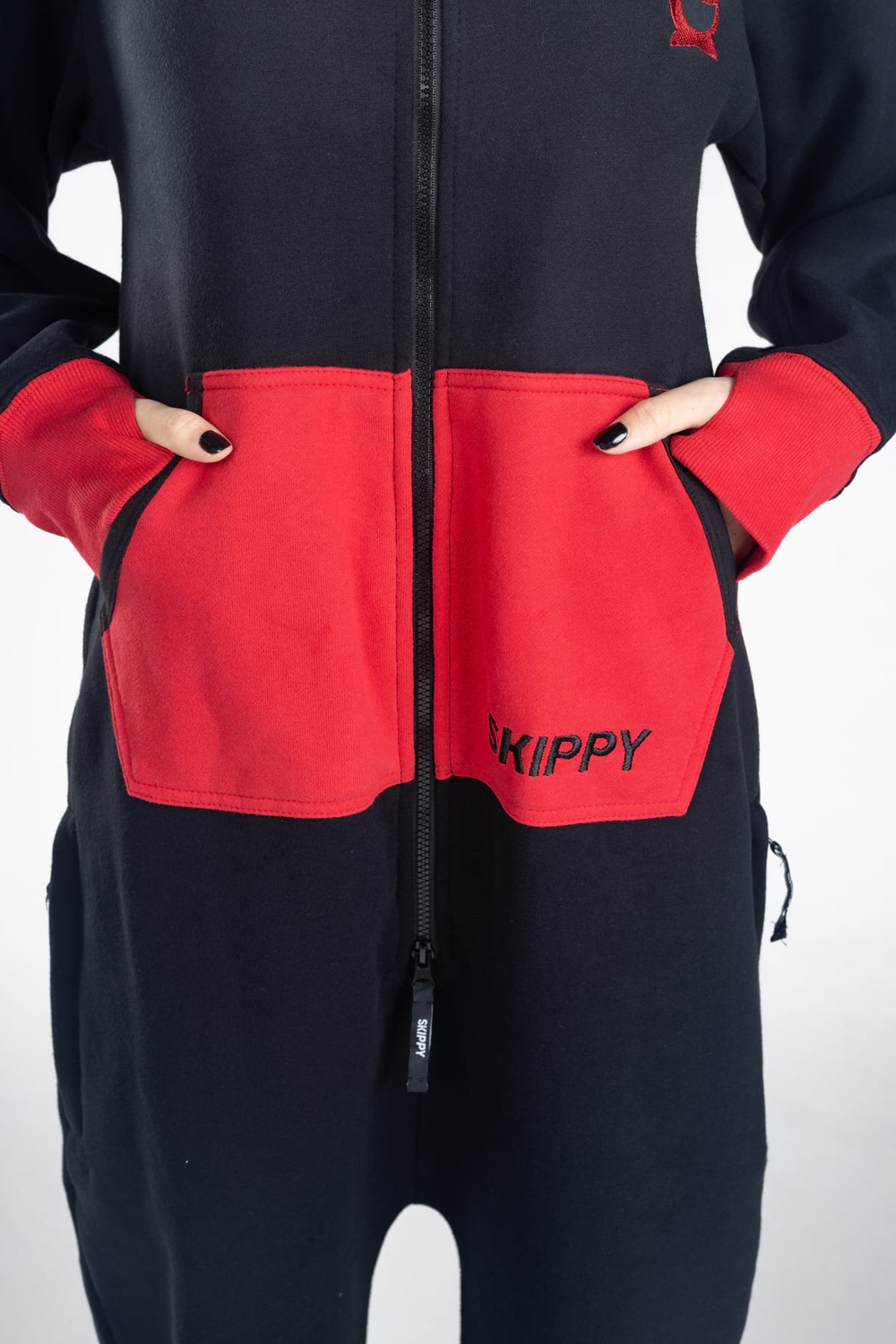 Dupačky black red