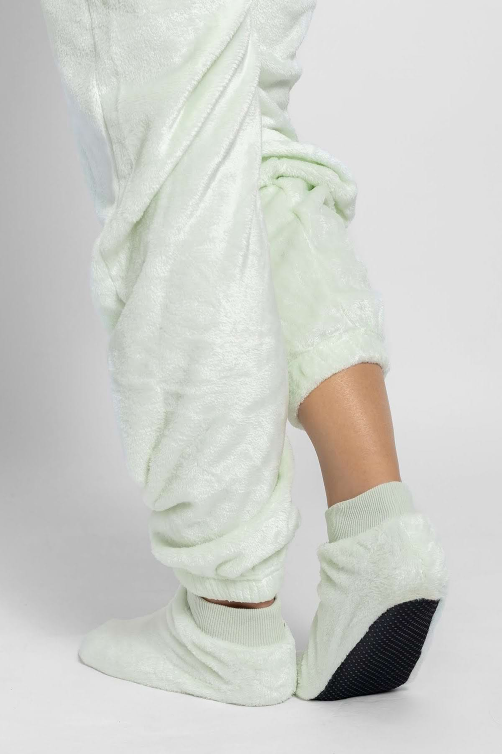 Dupačky velúr frosty mint