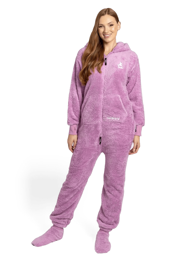 Overal teddy dusty mauve