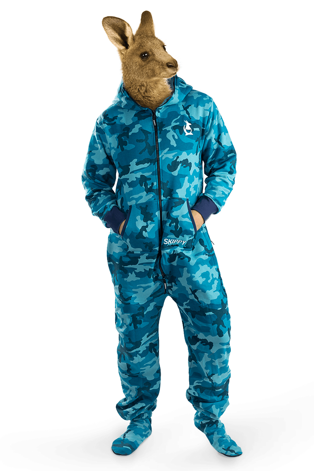 Dupačky camo blue